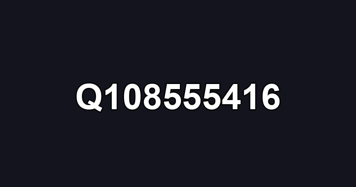 Q108555416