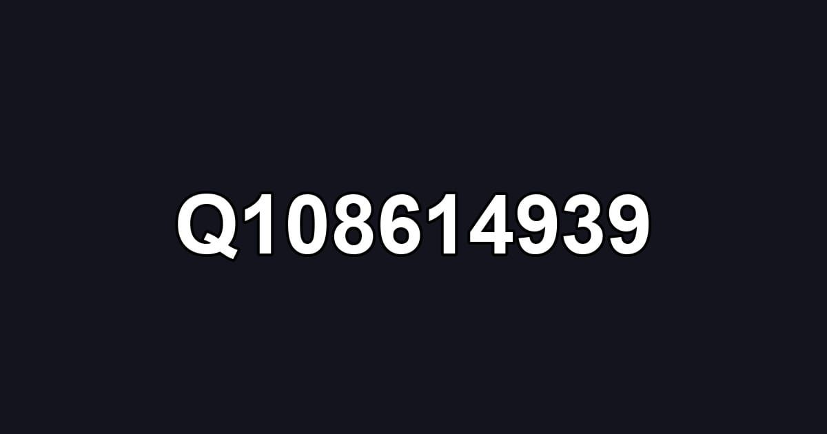 Q108614939