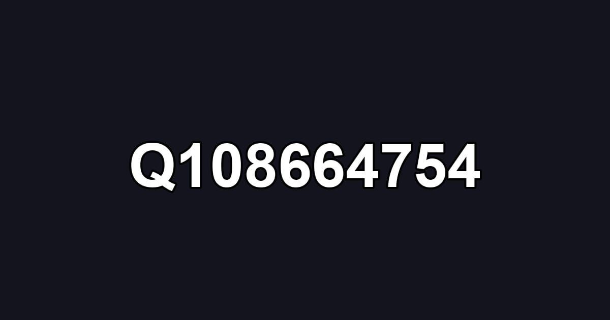 Q108664754