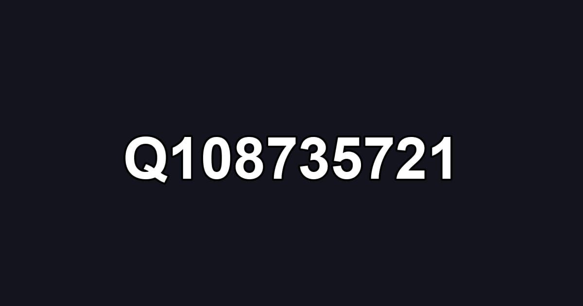 Q108735721