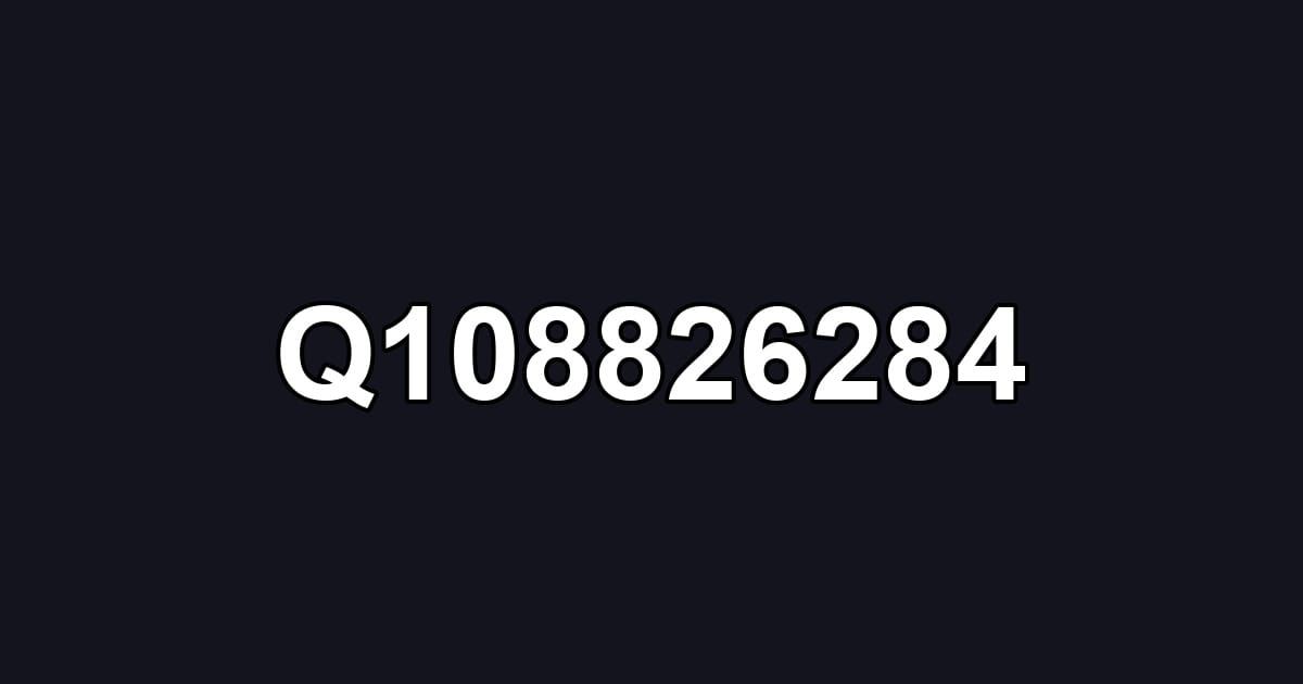 Q108826284