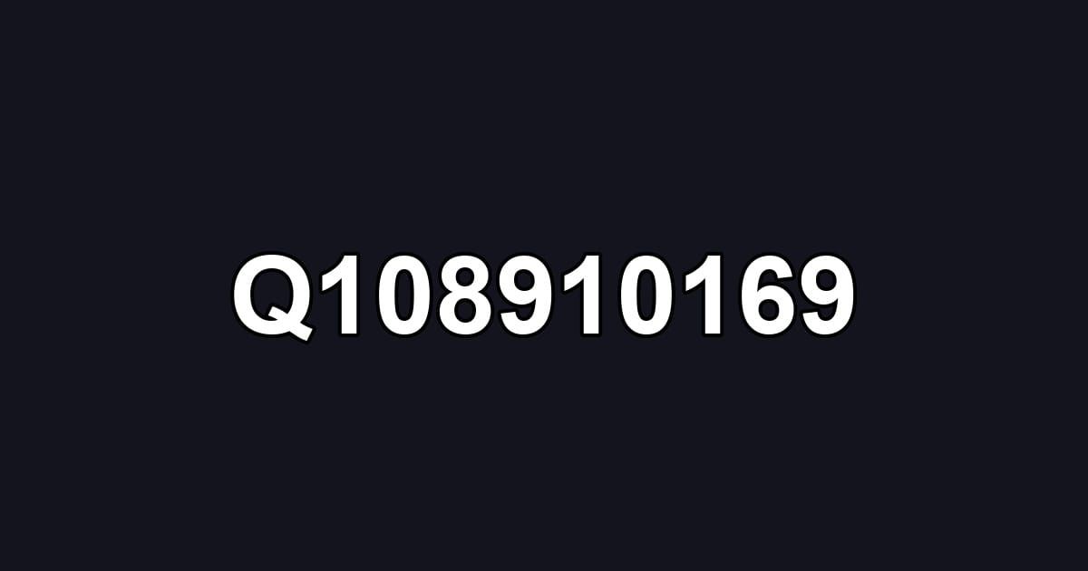 Q108910169