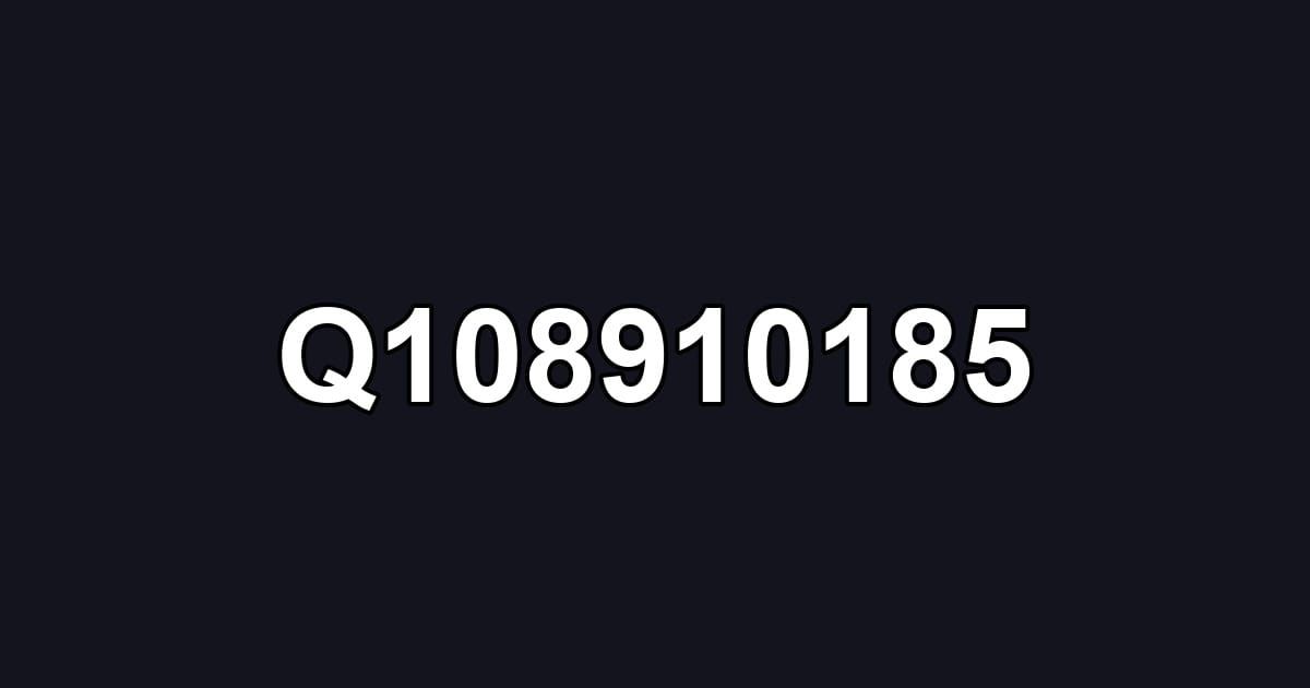 Q108910185