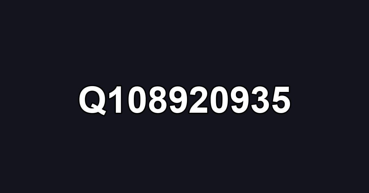 Q108920935