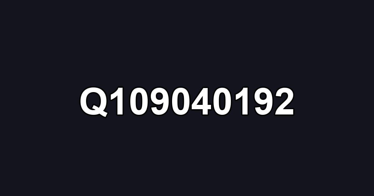 Q109040192