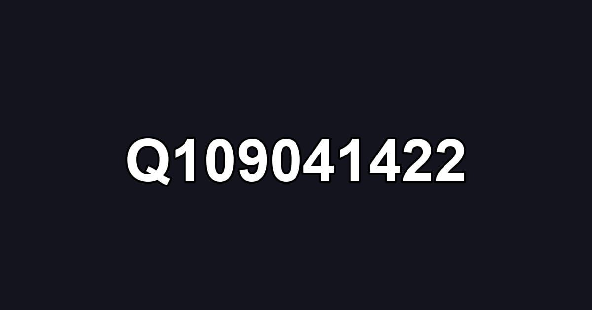 Q109041422