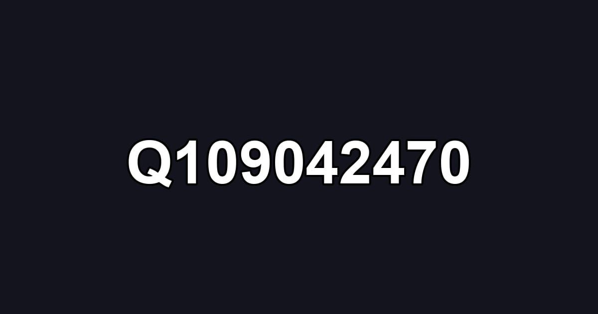 Q109042470