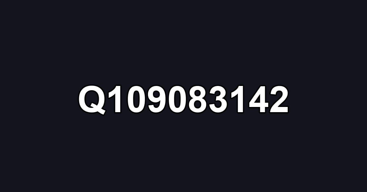 Q109083142