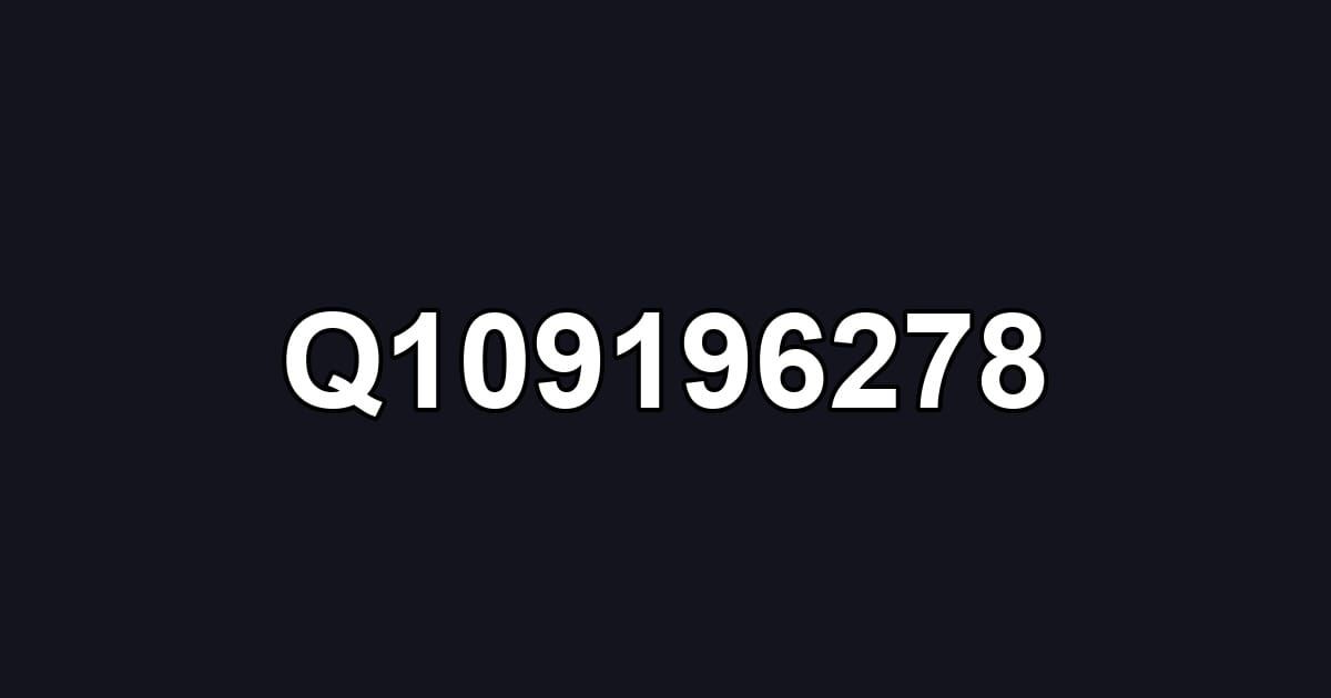 Q109196278