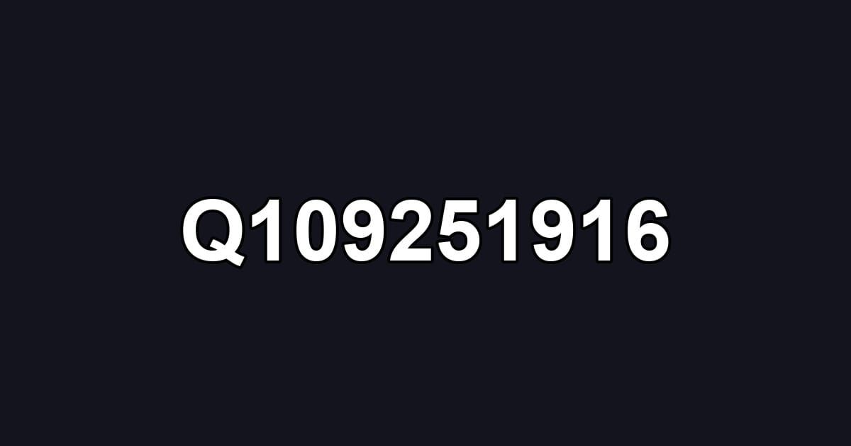 Q109251916