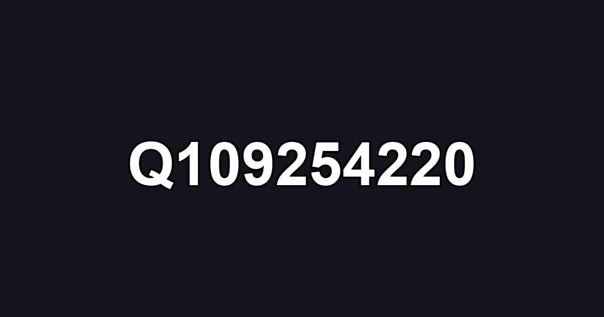 Q109254220