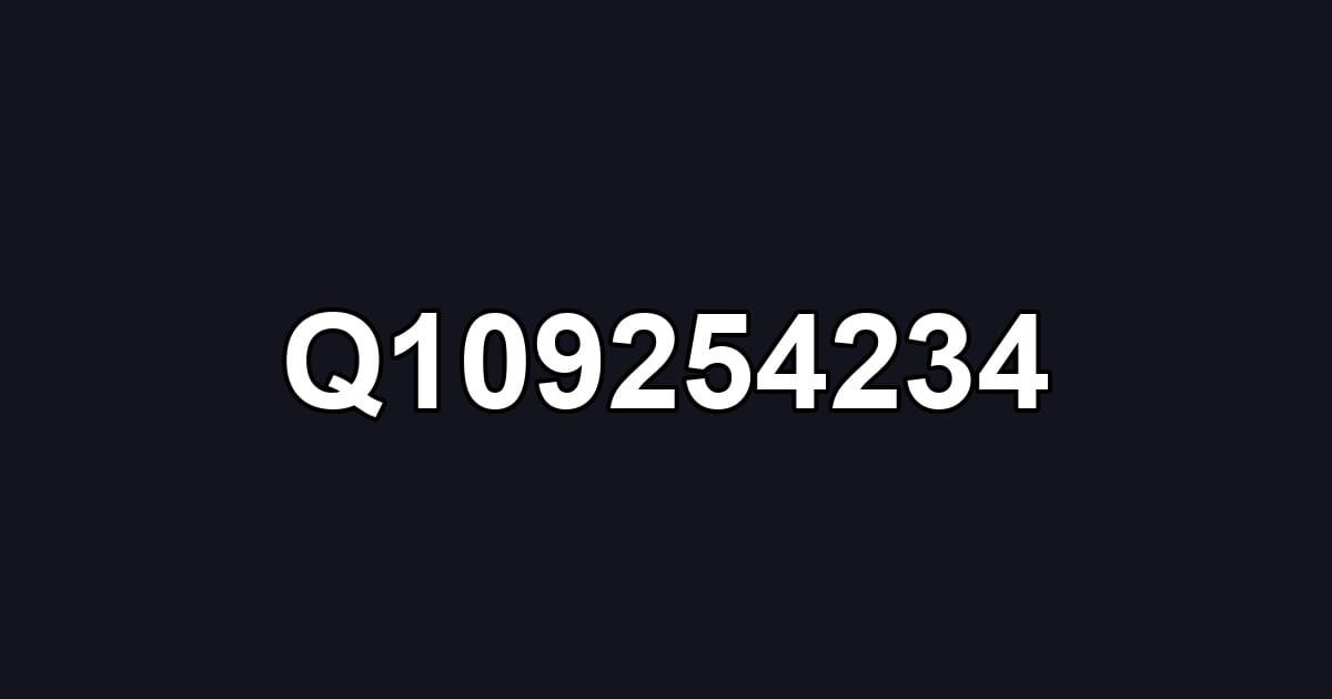 Q109254234