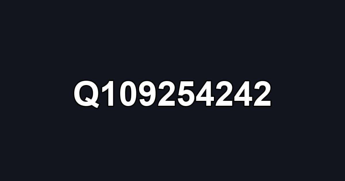 Q109254242