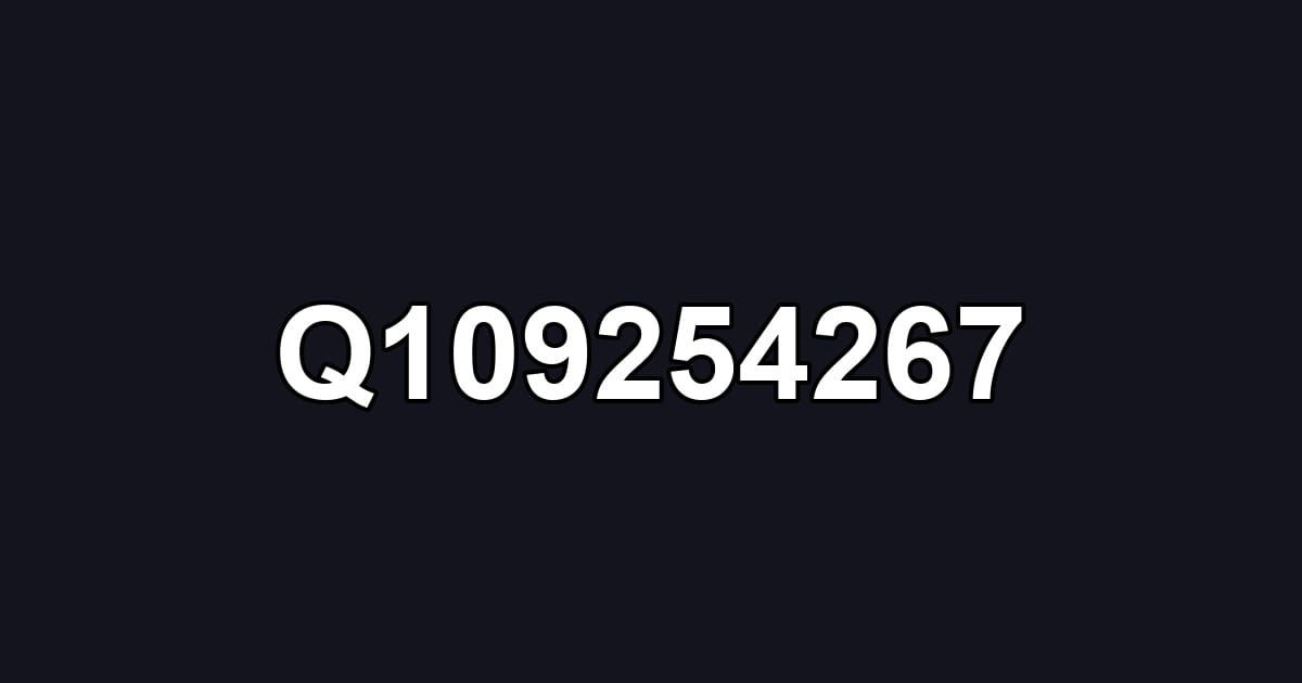 Q109254267
