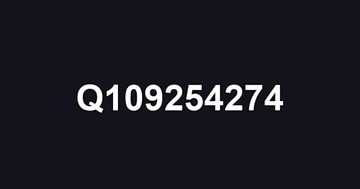 Q109254274