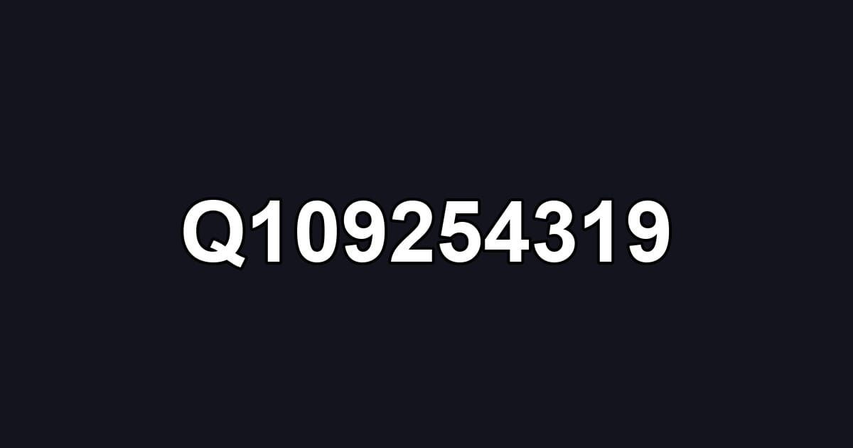 Q109254319