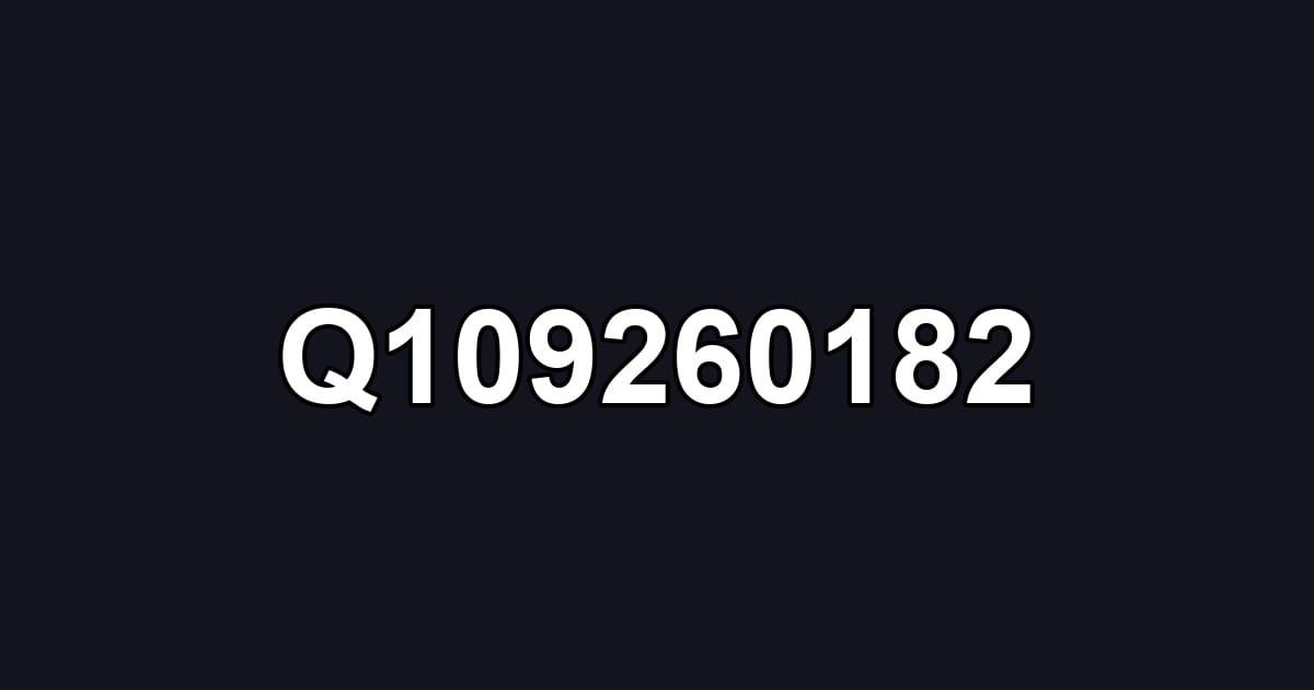 Q109260182
