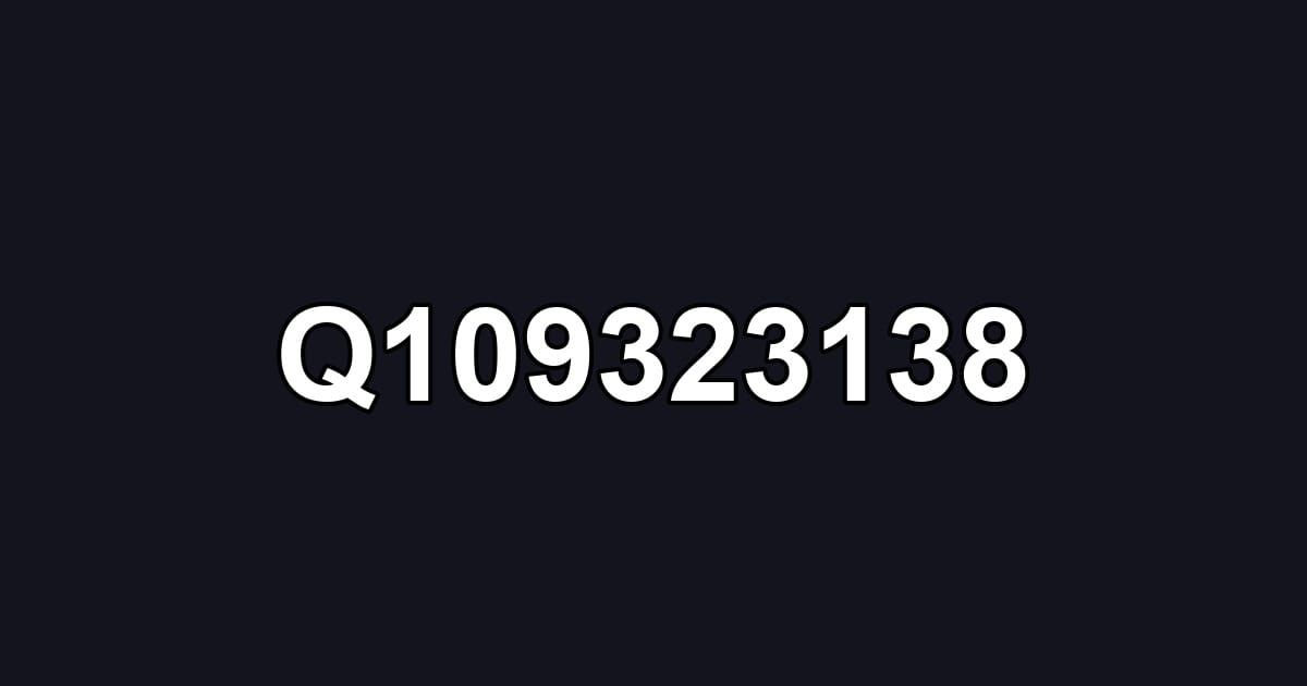 Q109323138