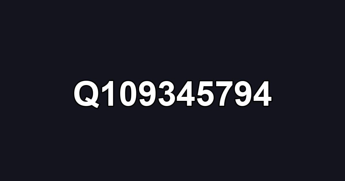 Q109345794
