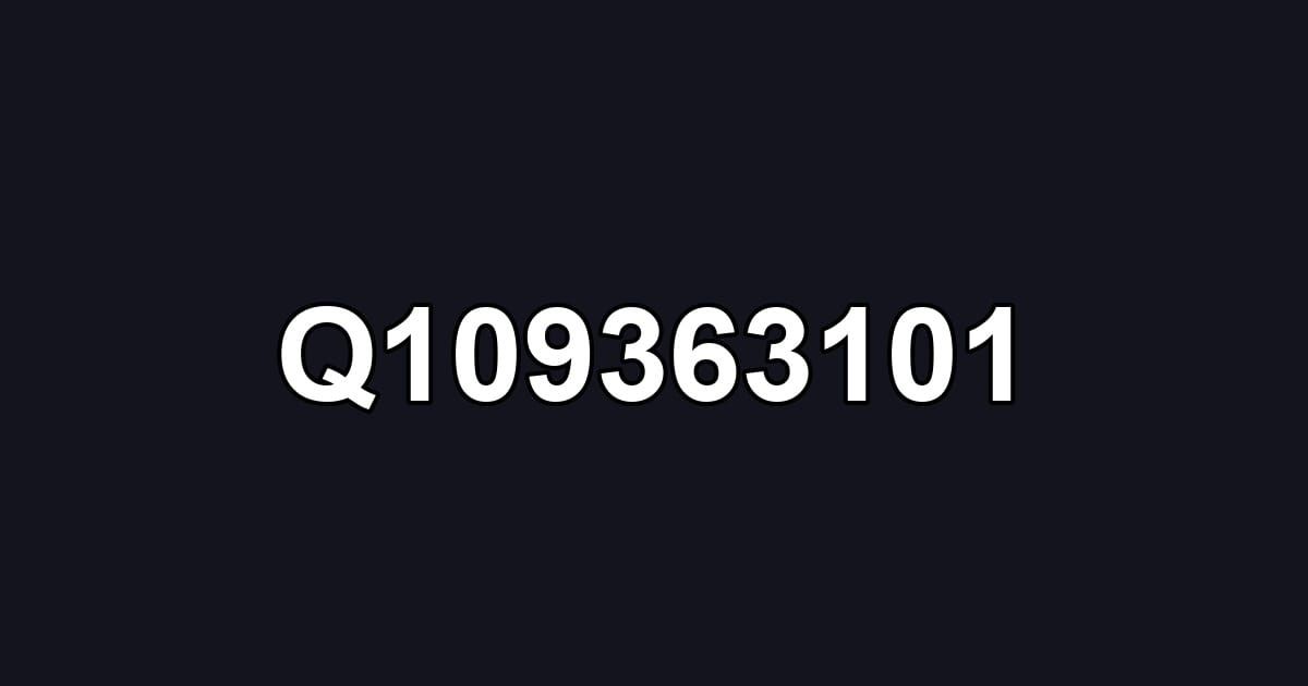 Q109363101
