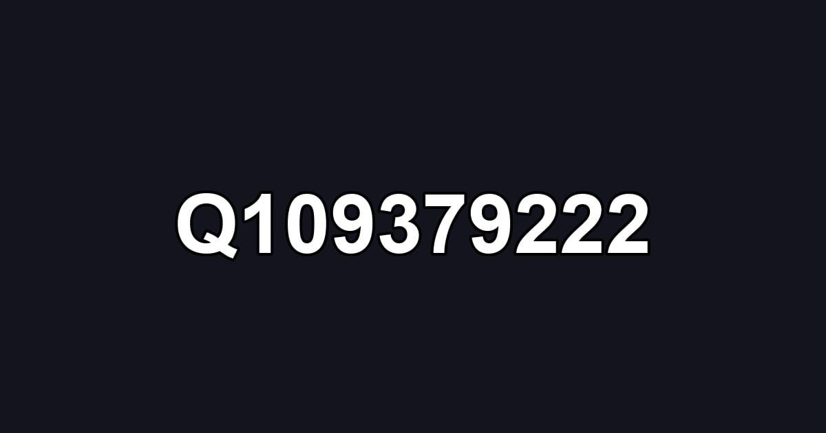 Q109379222