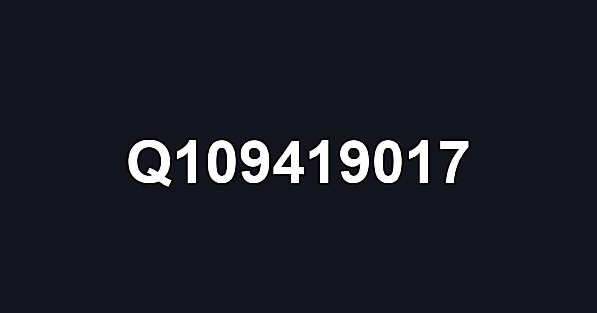 Q109419017