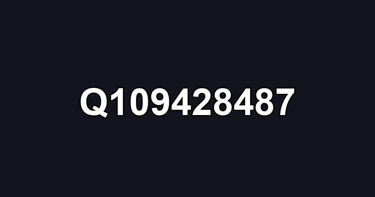 Q109428487