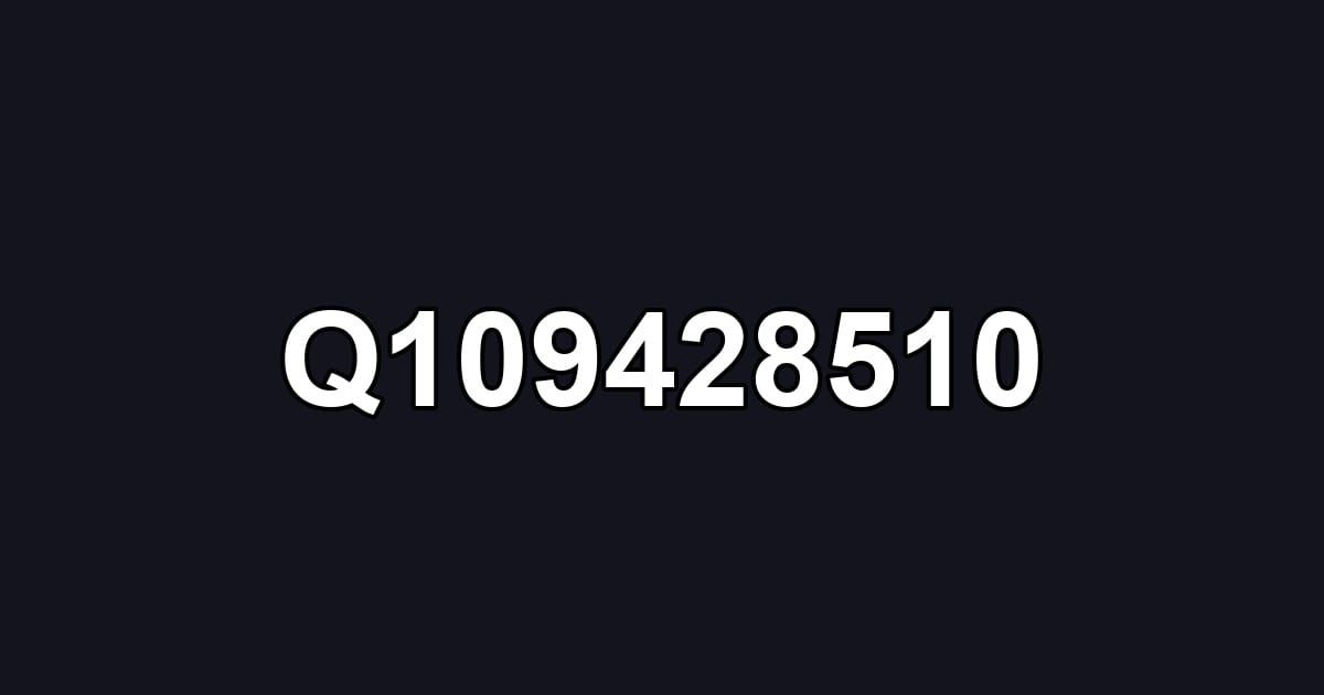 Q109428510