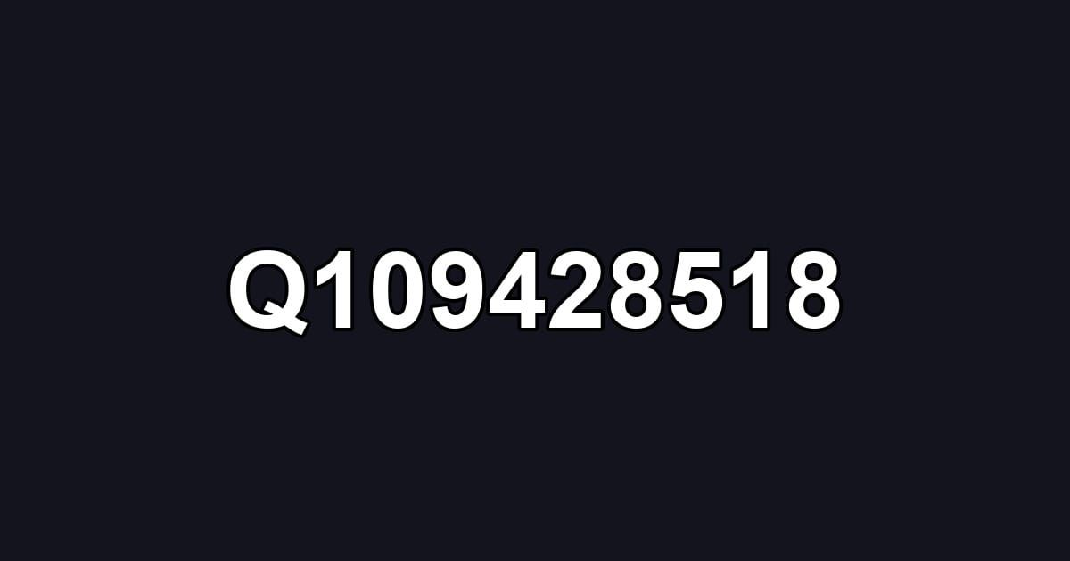 Q109428518