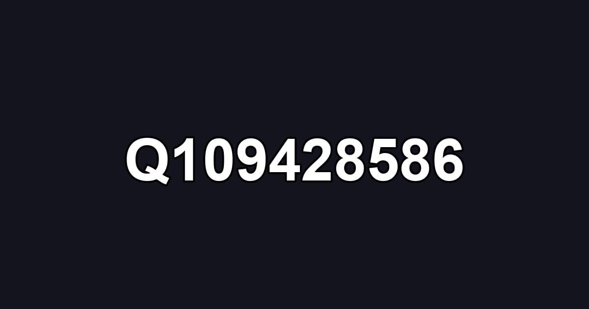 Q109428586