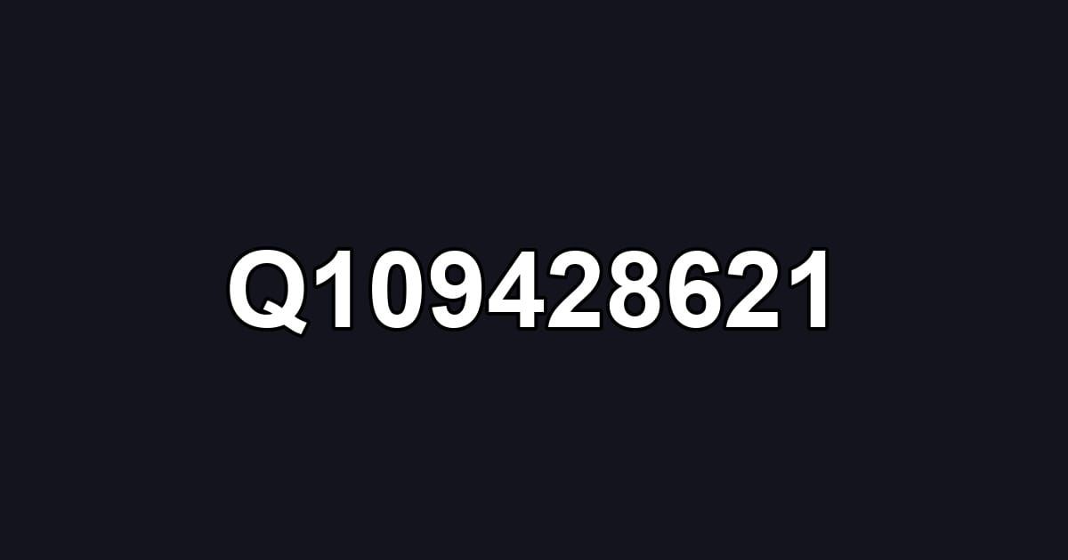 Q109428621
