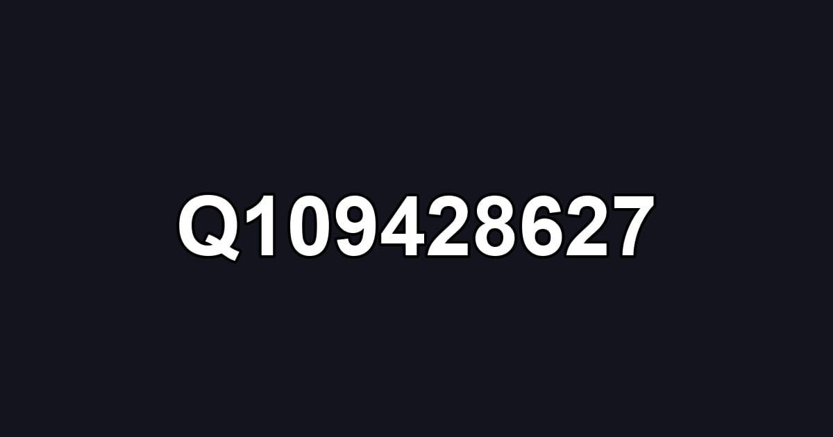 Q109428627