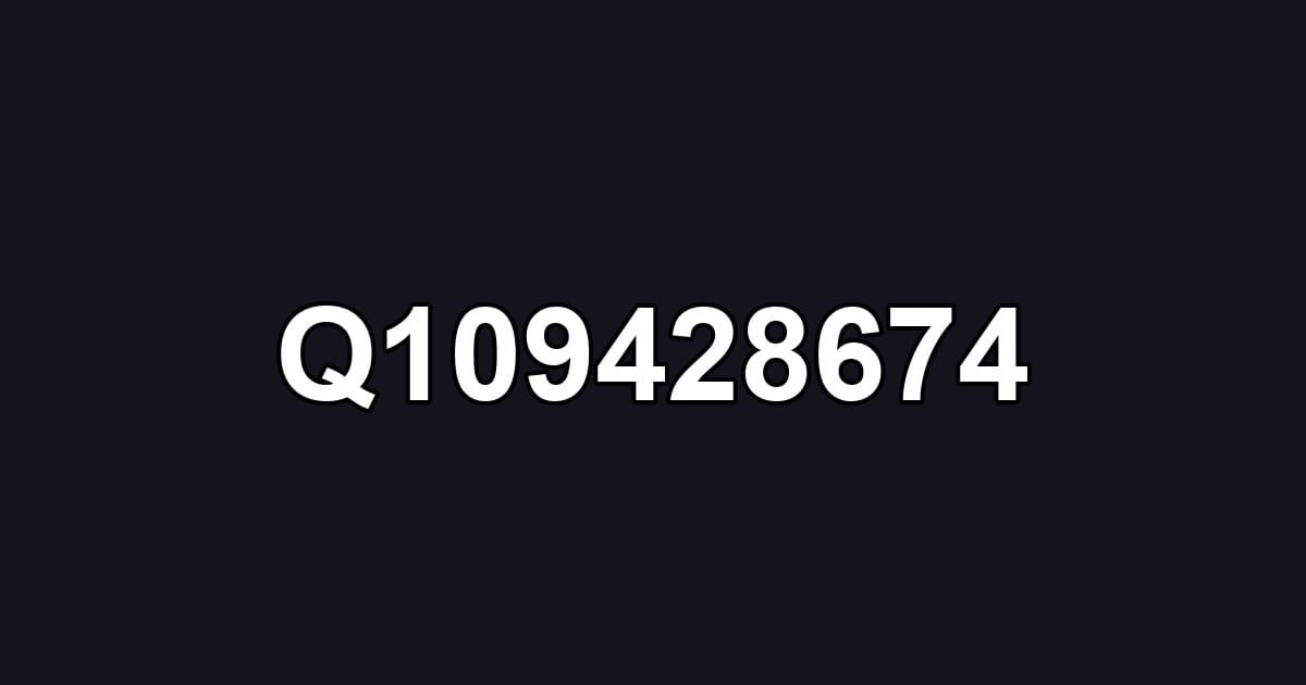 Q109428674