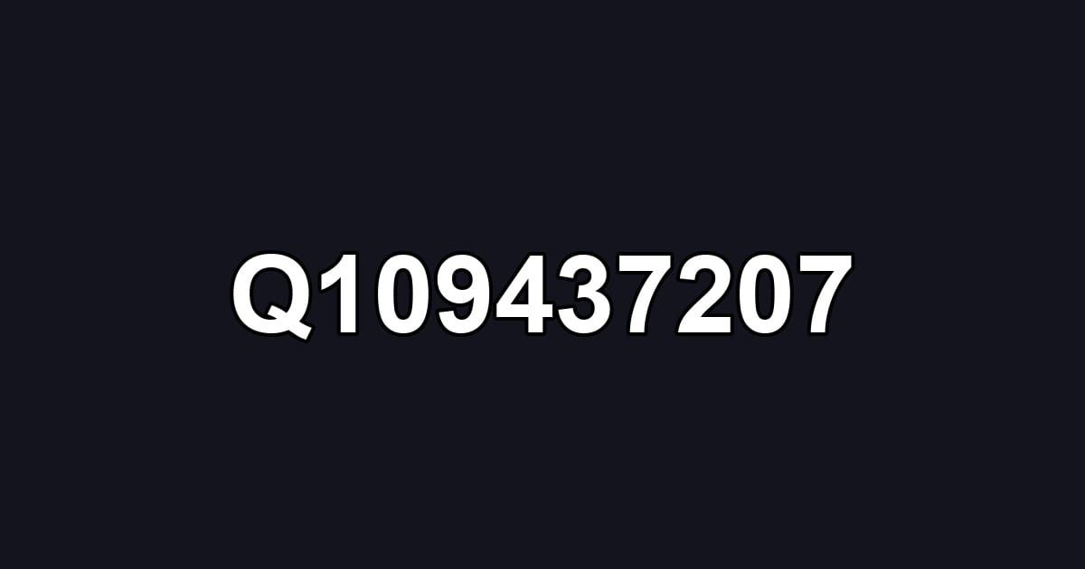 Q109437207