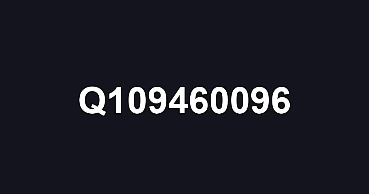 Q109460096