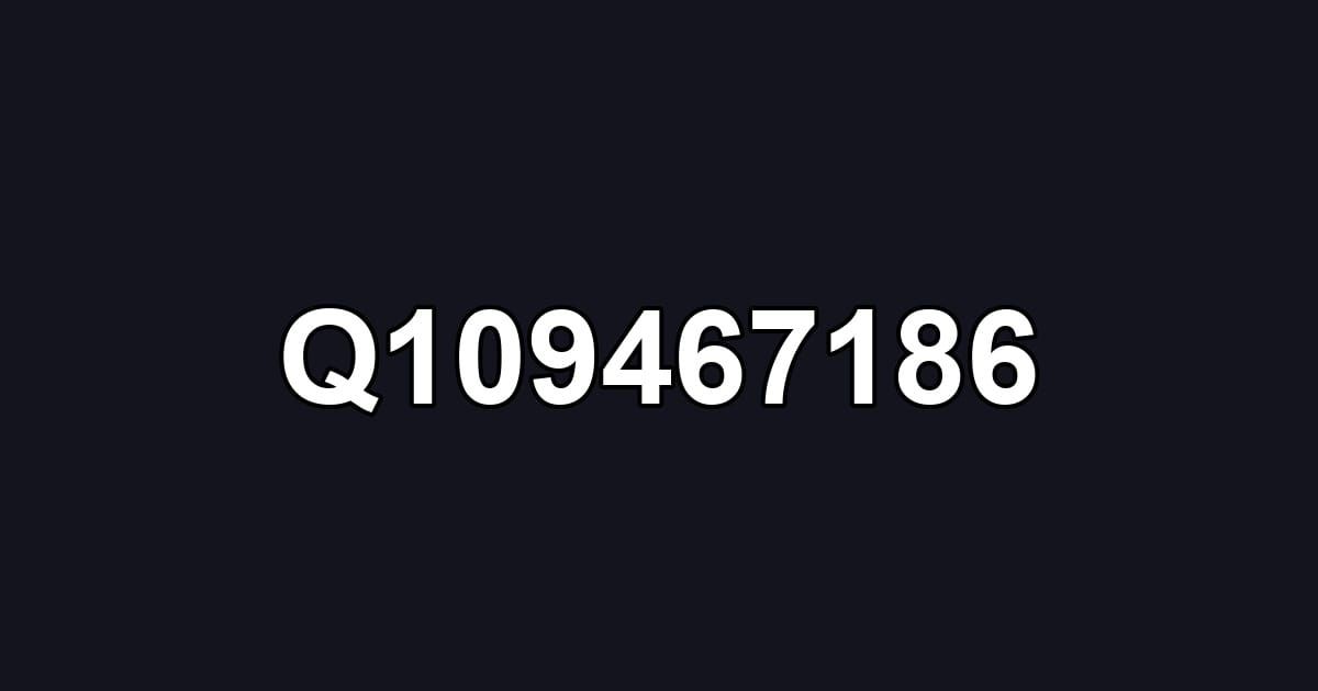 Q109467186