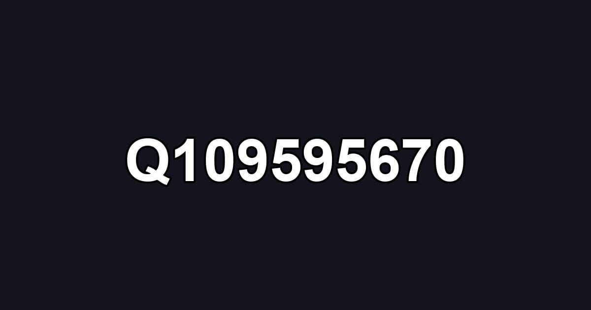 Q109595670