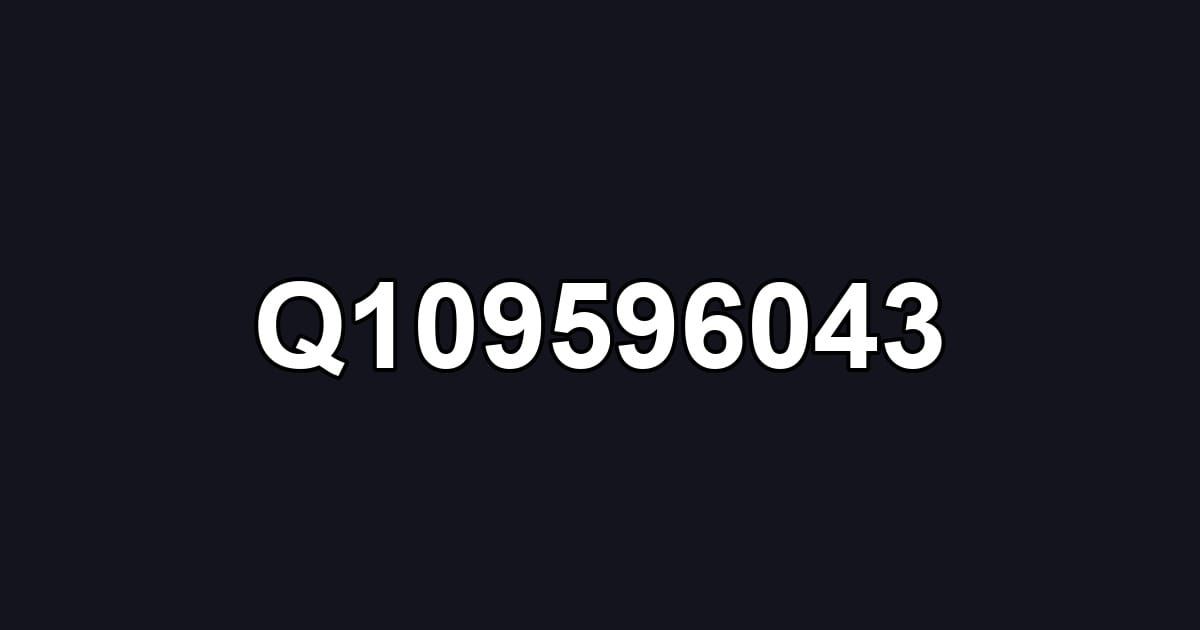 Q109596043