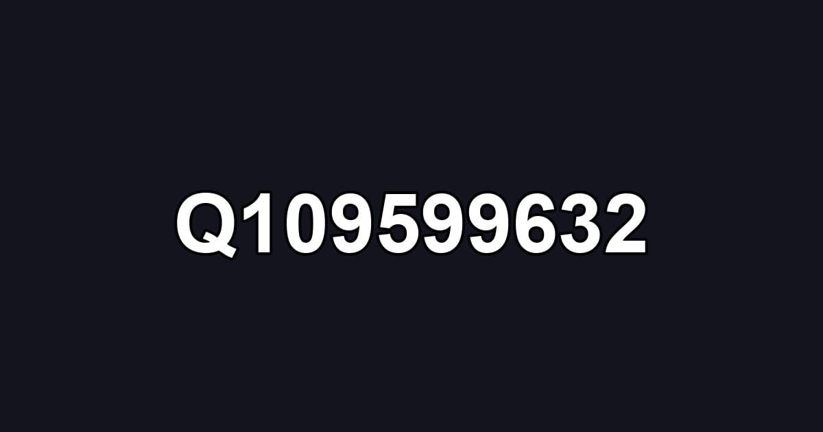 Q109599632