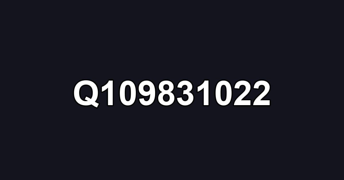 Q109831022