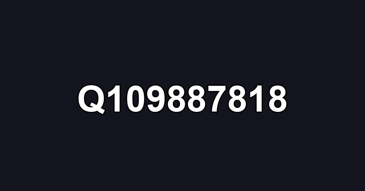 Q109887818