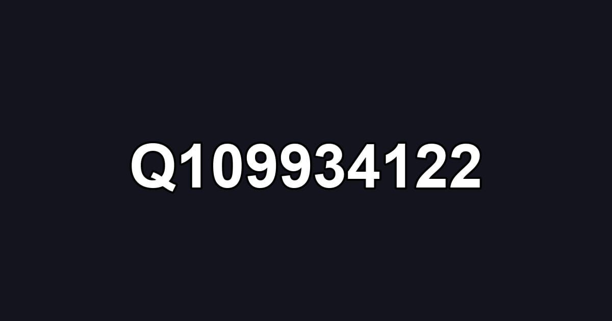 Q109934122
