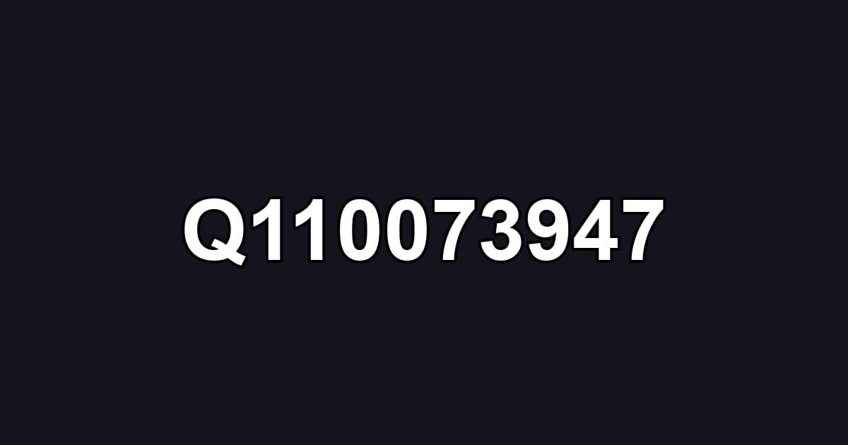 Q110073947