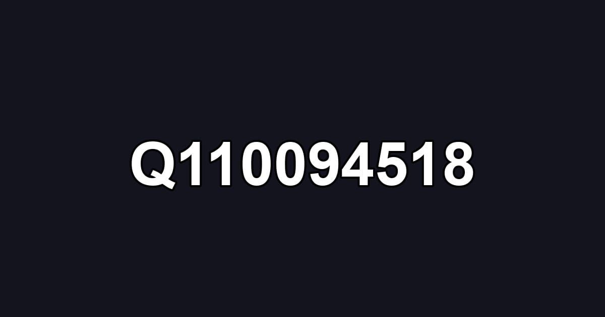 Q110094518