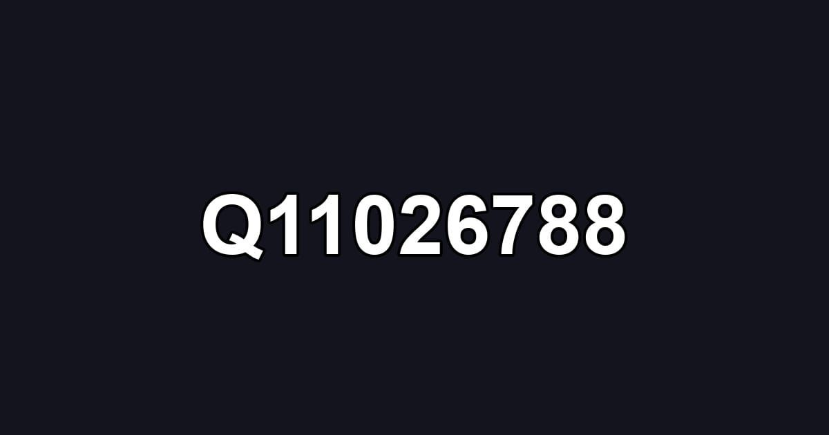 Q11026788