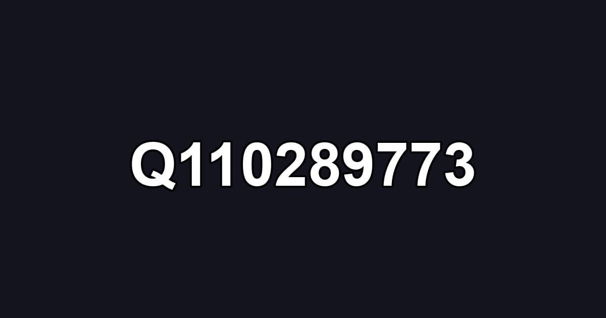 Q110289773