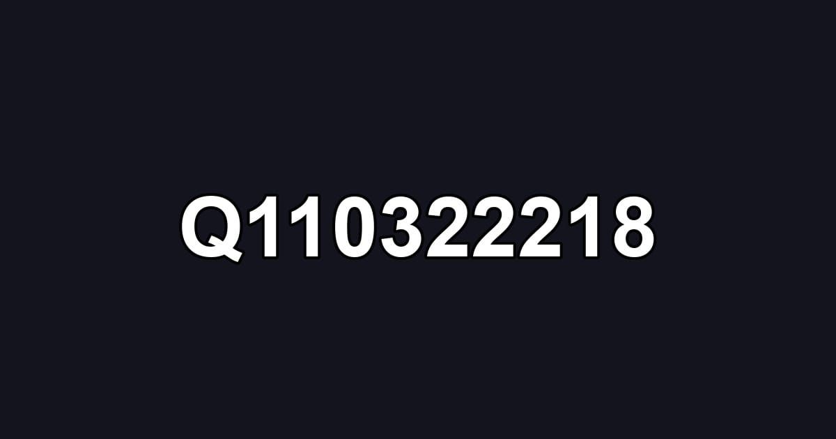 Q110322218