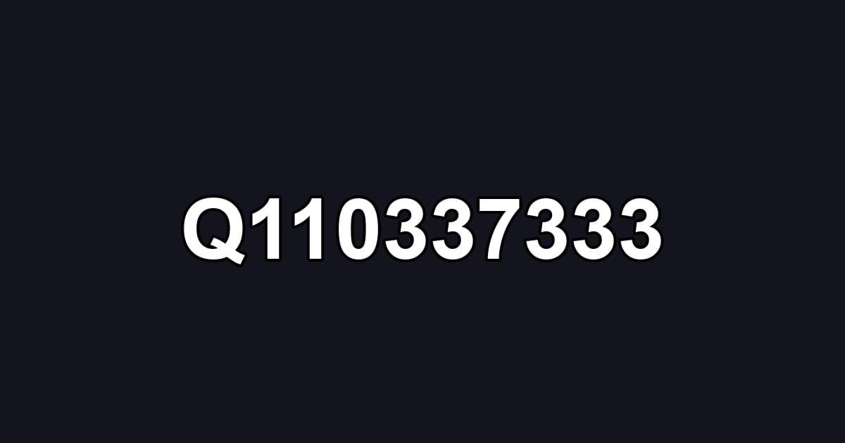 Q110337333