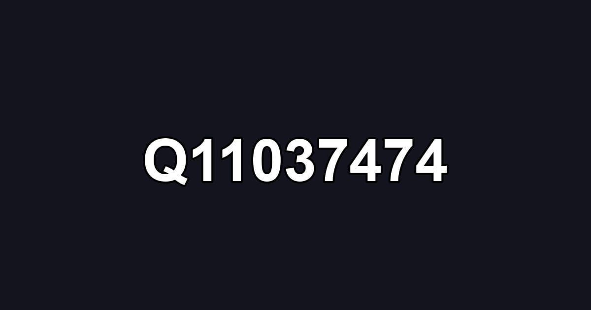 Q11037474