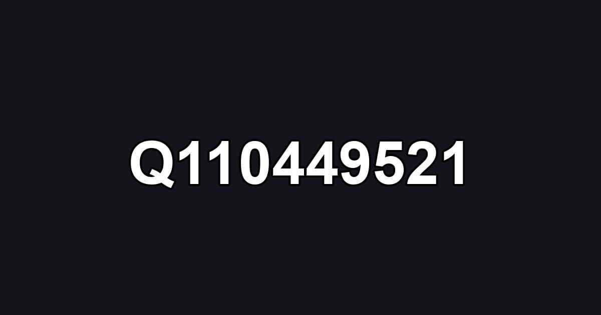 Q110449521